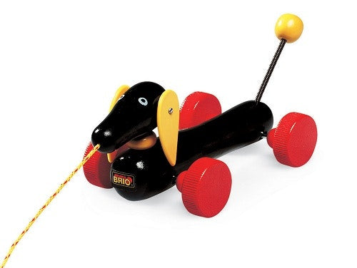 Pull along dachshund hotsell