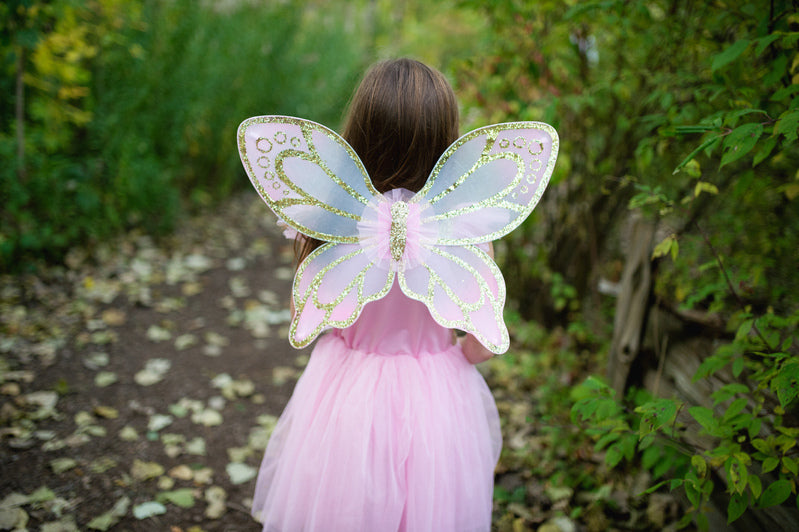 Retail Gold Butterfly Dress with Fairy Wings