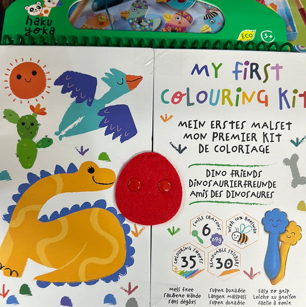 My First Coloring Kit Crayons