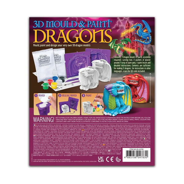 4M - 3D Mould & Paint Dragons