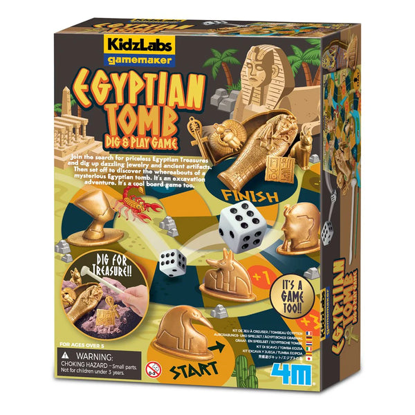 4M KidzLabs - Egyptian Tomb Dig & Play Game