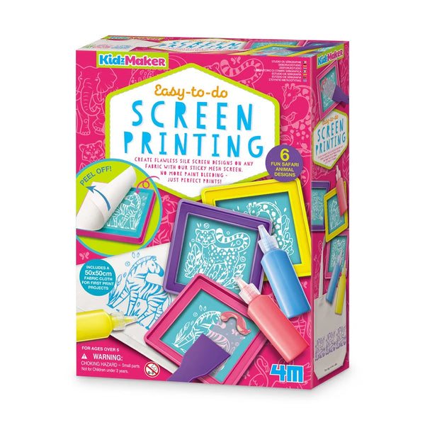 4M KidzMaker - Easy-to-do Screen Printing