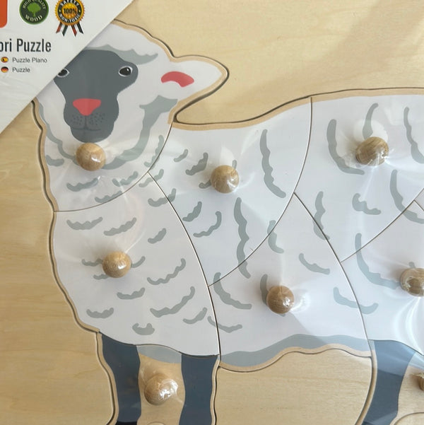 Montessori Sheep Puzzle