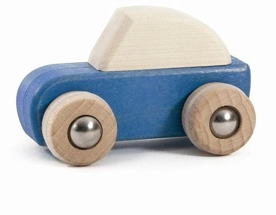 Bajo - Wooden Pull Back Speed Car