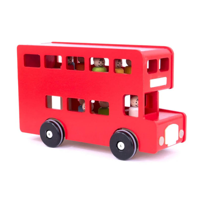 Bajo Wooden London bus