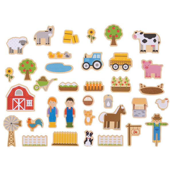 Bigjigs - Wooden Farm Magnets