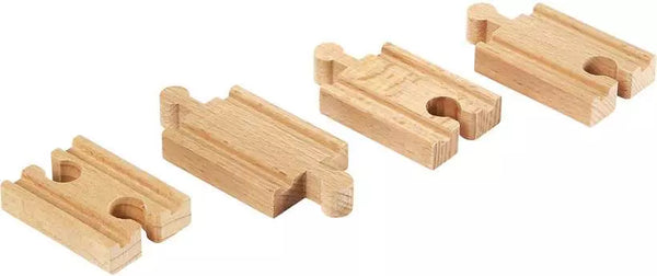 Brio - Mini Straight Tracks, 4 pcs