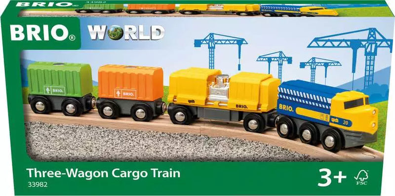 Brio - Three-Wagon Cargo Train