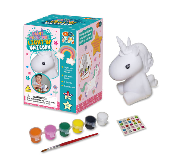 Buddy & Barney - Paint Your Own Light Up Unicorn