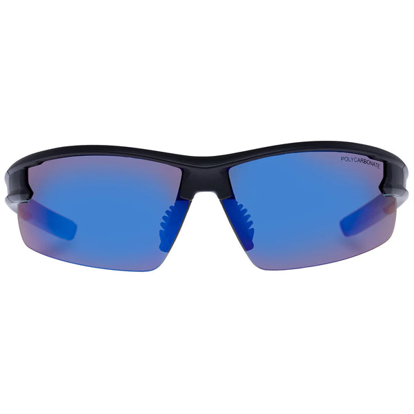 Cancer Council Sunshades Eyewear - Armadillo Kids, Matte Black/Blue