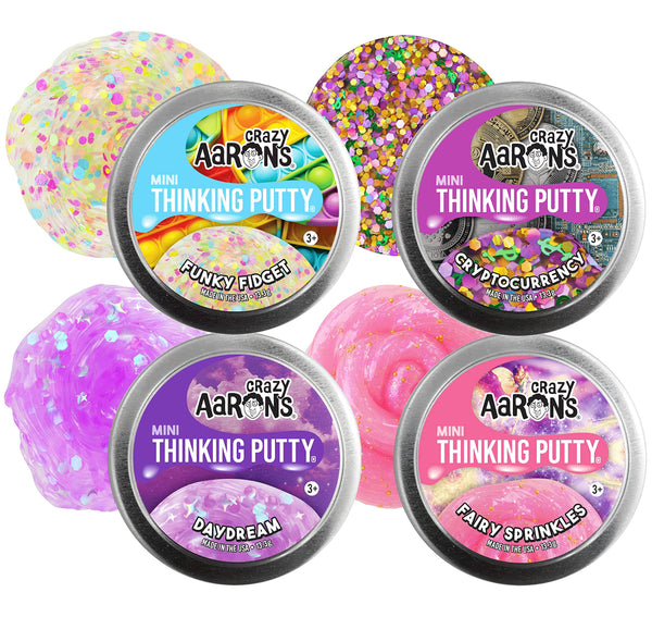 Crazy Aaron's Mini Thinking Putty Assorted