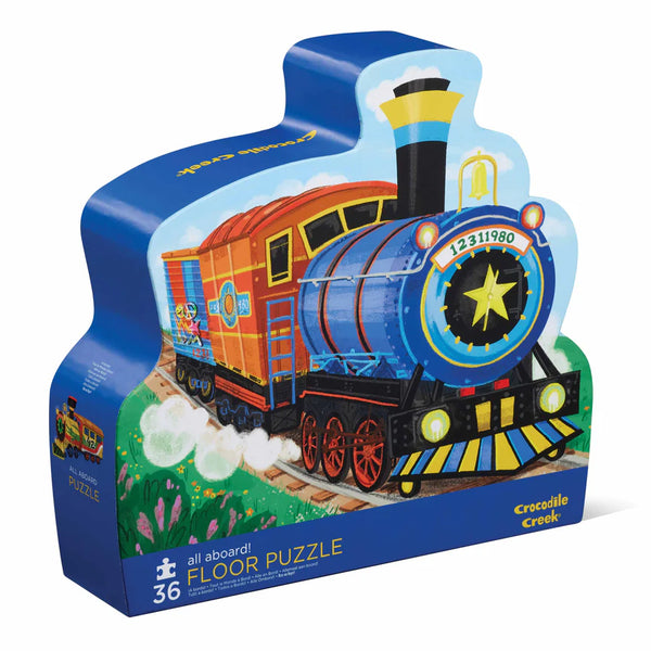 Crocodile Creek - All Aboard 36 Piece Floor Puzzle