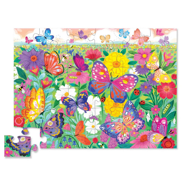 Crocodile Creek - Butterfly Garden 36 Piece Floor Puzzle