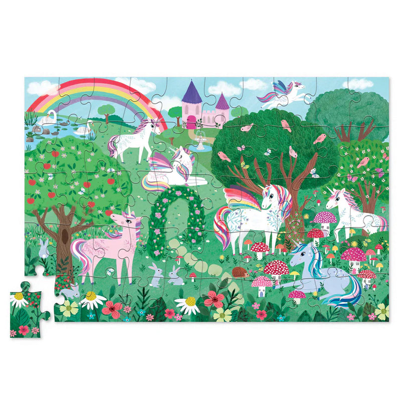 Crocodile Creek - 50 Piece Puzzle in a Tin, Unicorn Dreams