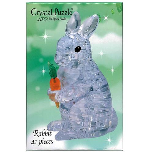 Crystal Puzzle - 3D Rabbit, 41pc