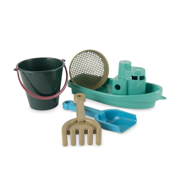 Dantoy - Boat & Sand Set with Cotton Net