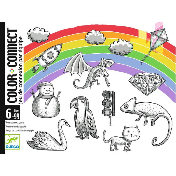 Djeco - Colour Connect Card Game