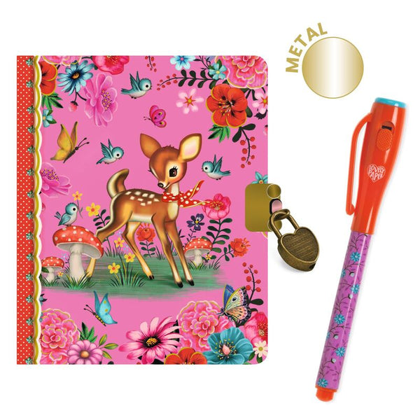 Djeco - Secret Notebook with Magic Pen by Fiona Hewitt