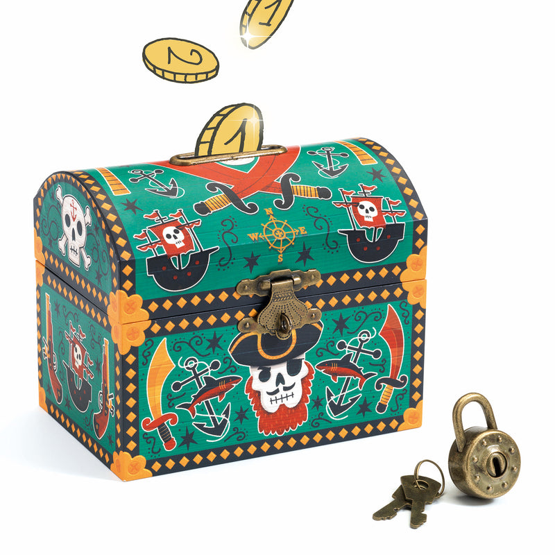 Djeco - Pirate Money Box