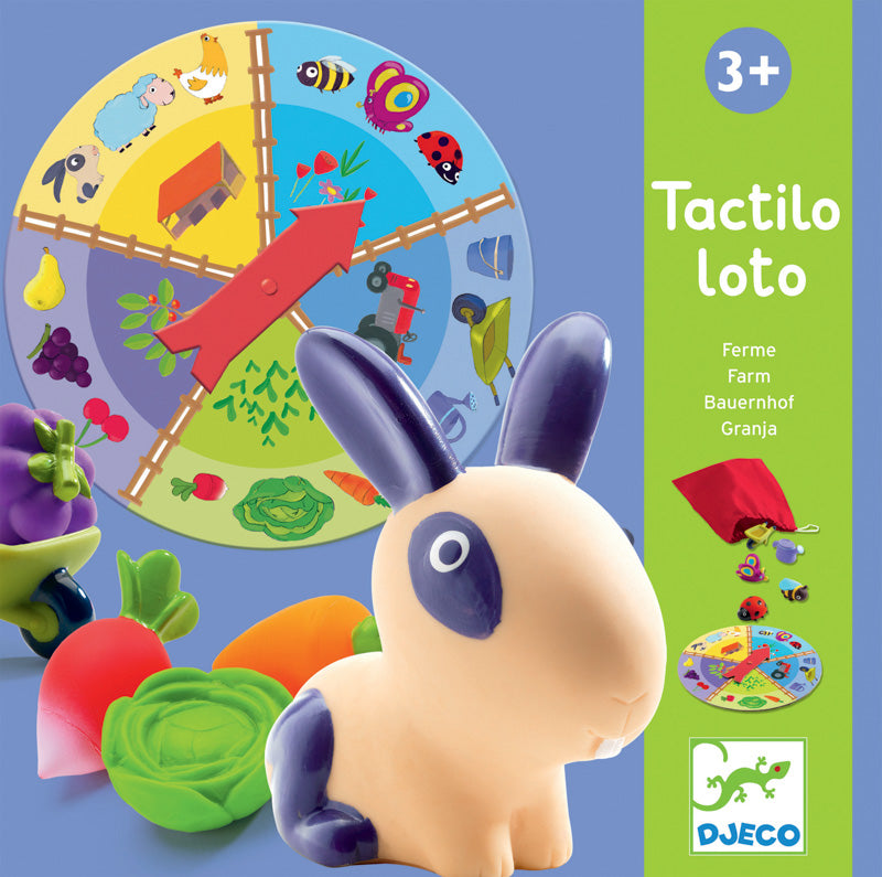 Djeco Tactilo Loto Farm Game