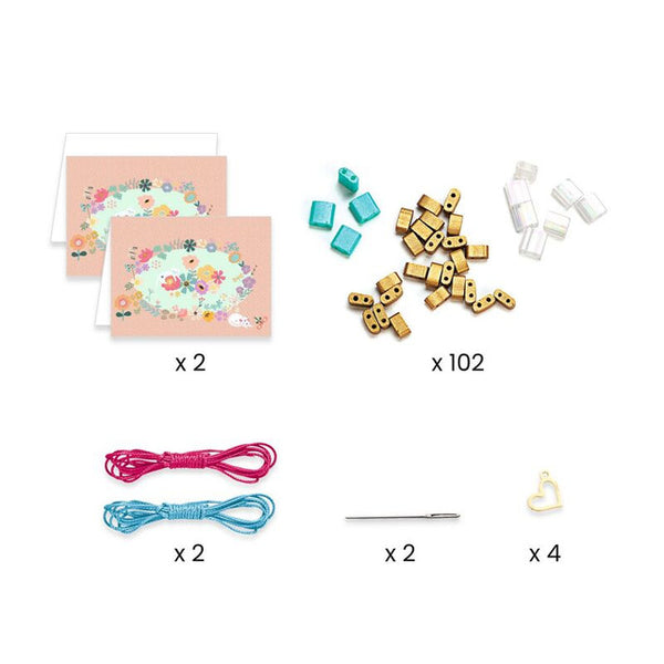 Djeco - You & Me Flower Beads Set