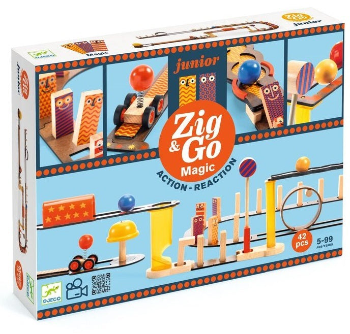 Djeco-Zig & Go Junior 42 piece