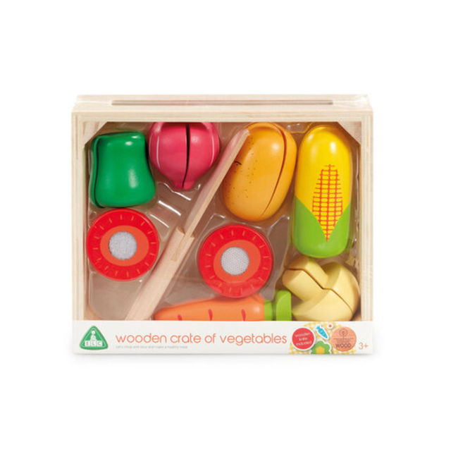 ELC - Wooden Crate of Vegetables