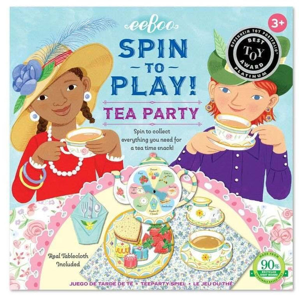 Eeboo - Spin to Play Tea Party Game