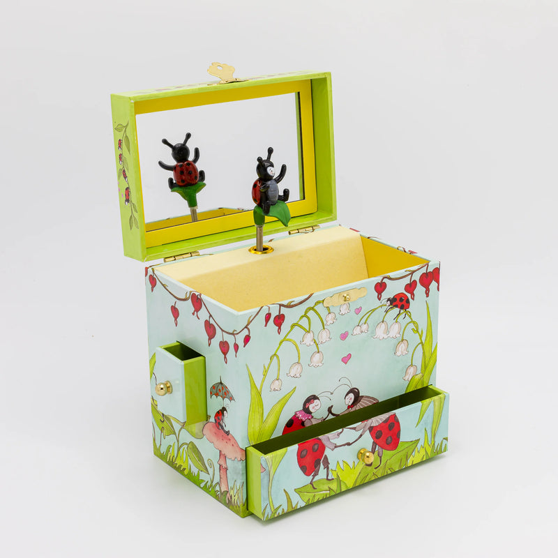 Enchantmints - Lady Bug Musical Jewellery Box