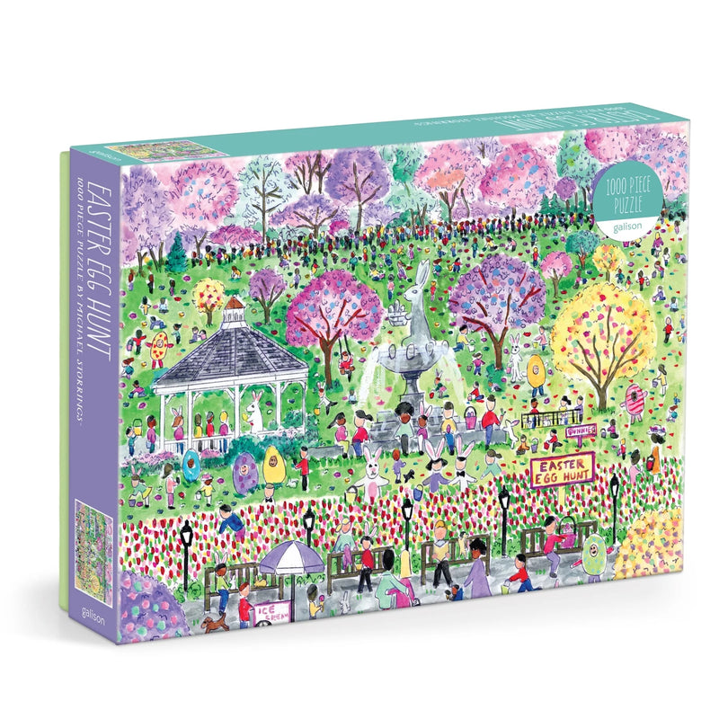 Galison - Easter Egg Hunt Puzzle, 1000 Pieces