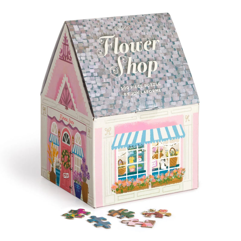 Galison - Flower Shop 500 Piece Puzzle