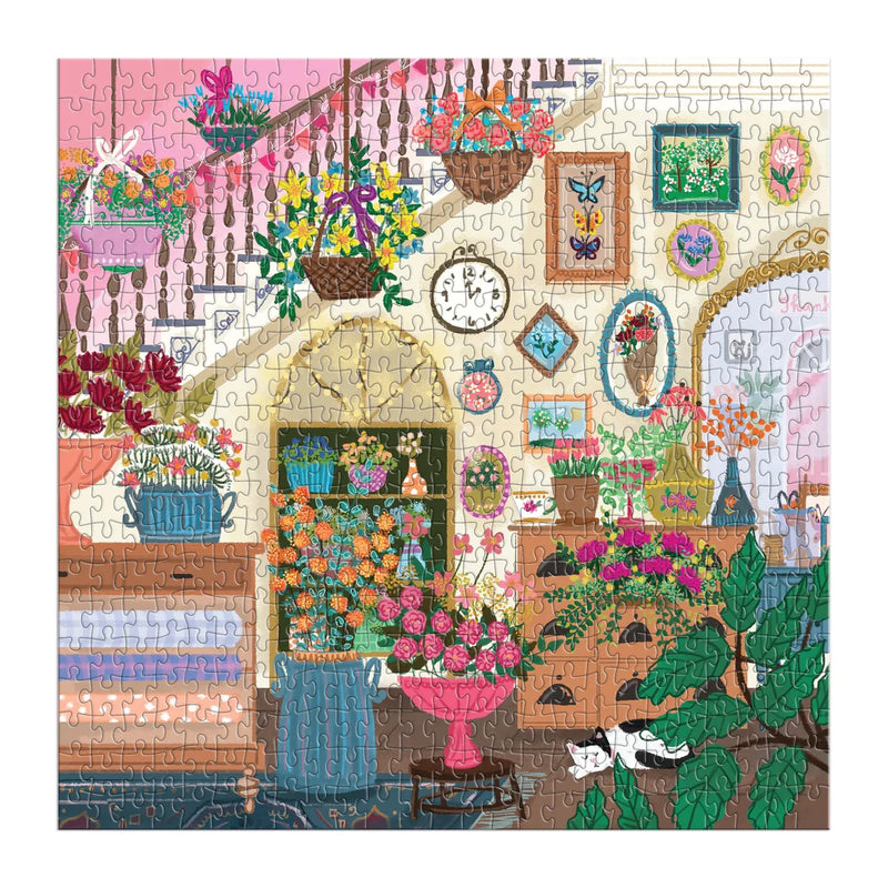 Galison - Flower Shop 500 Piece Puzzle