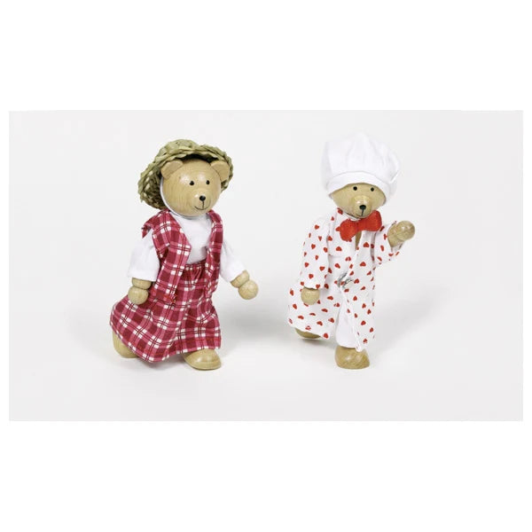 Goki - Benna & Bennoh Flexible Puppets with Clothing