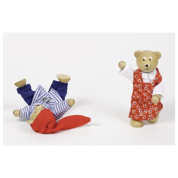 Goki - Benna & Bennoh Flexible Puppets with Clothing