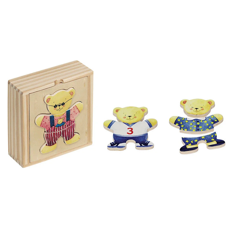 Goki - Bears Wooden Dress-Up Box