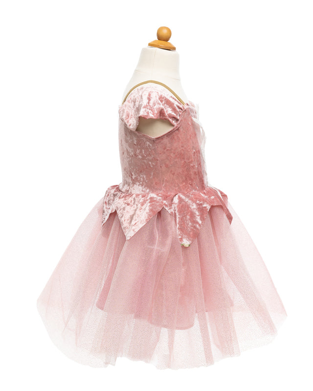 Great Pretenders - Holiday Ballerina Dress, Dusty Rose