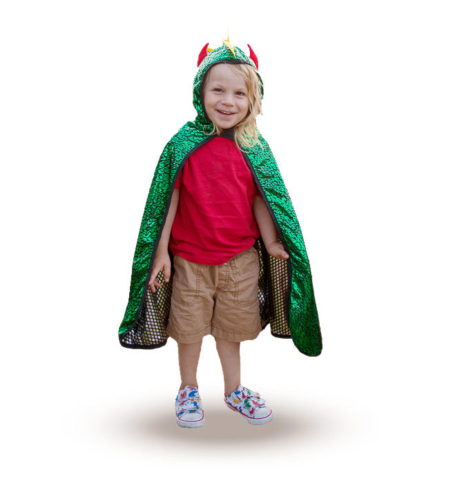 Great Pretenders - Reversible Dragon/Knight Cape 5-6 Years