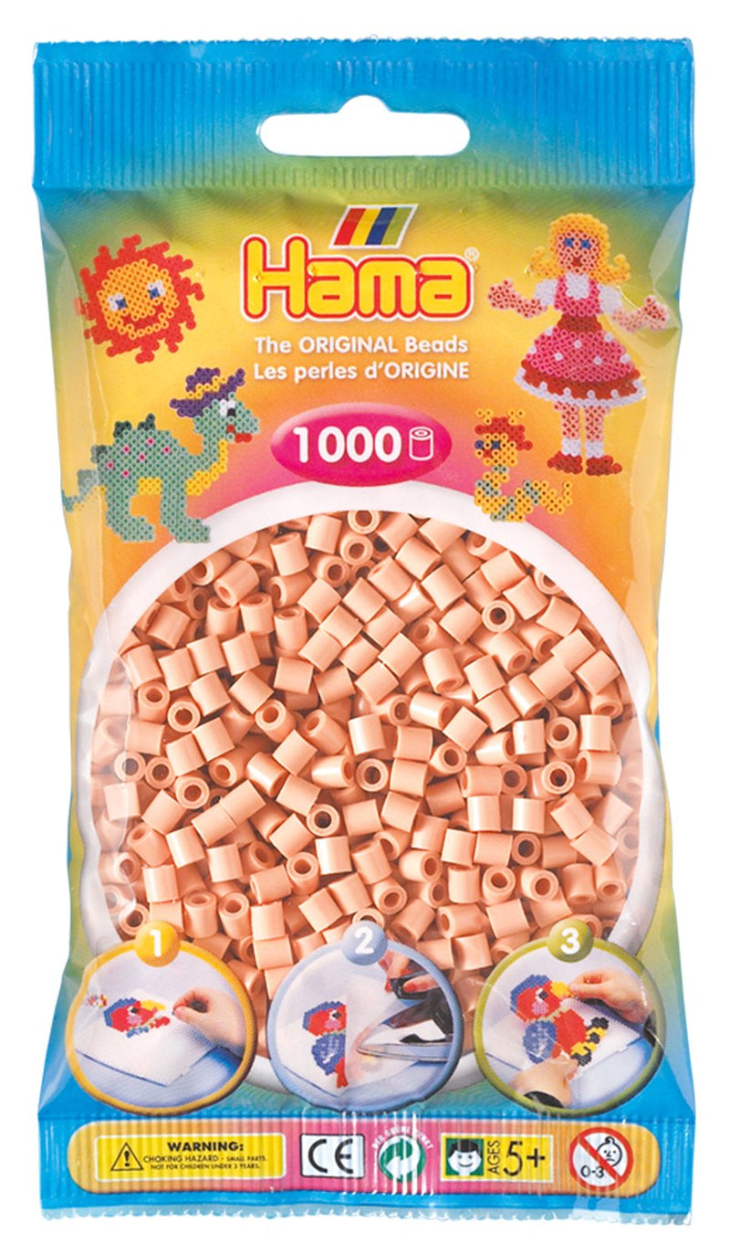 Hama Beads 1000 Pieces Flesh