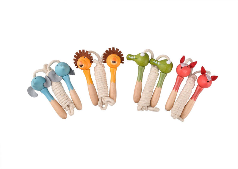 Kaper Kidz - Wooden Animal Skipping Rope