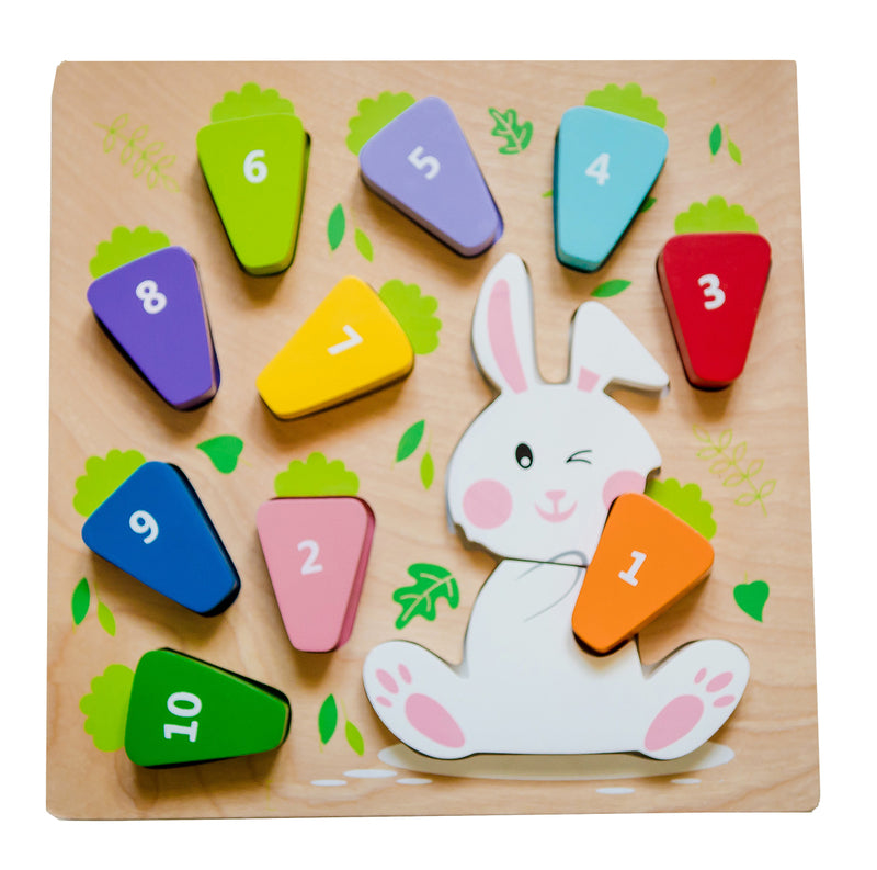 Kiddie Connect - 123 Carrot Puzzle