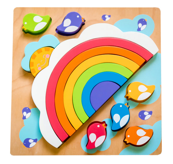 Kiddie Connect - Large Sun & Rainbow Puzzle