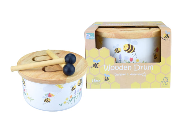 Koala Dream - Buzzy Days Bee Wooden Drum