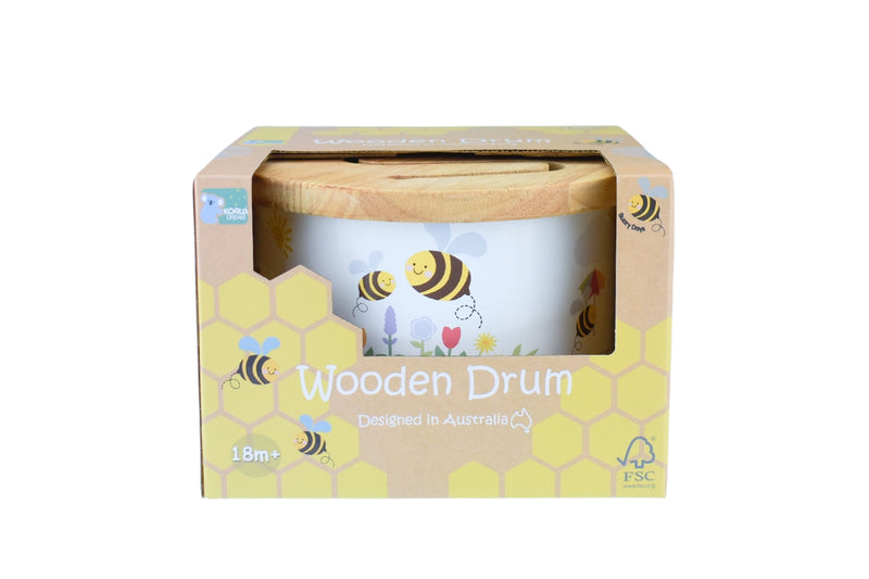 Koala Dream - Buzzy Days Bee Wooden Drum