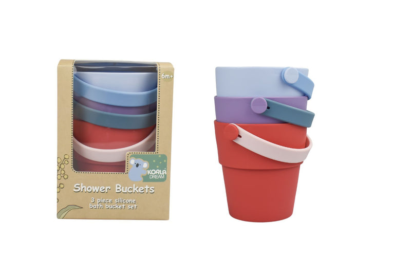 Koala Dreams - Silicone Shower Buckets, Purple