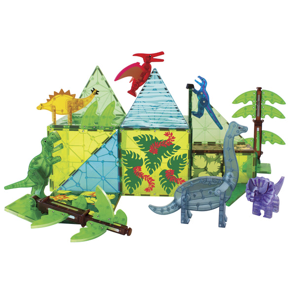 Magna-Tiles Dino World XL 50 piece set