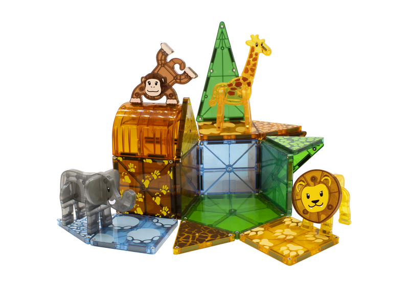 Magna-Tiles Safari Animals 25 piece set