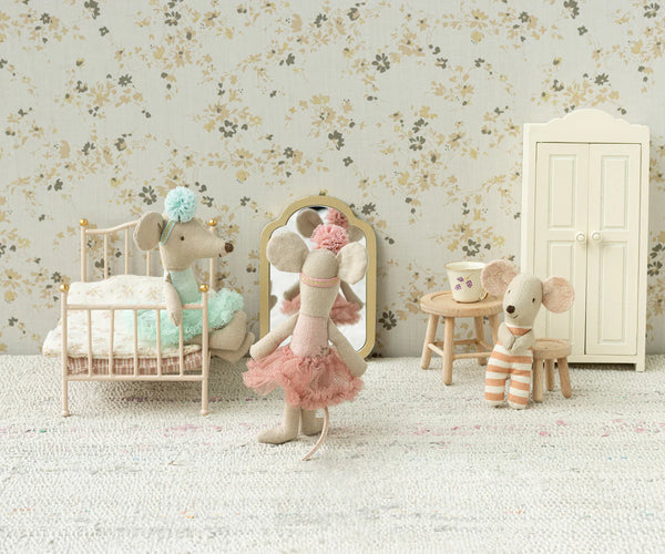 Maileg - Ballerina Mouse Little Sister, Light Mint