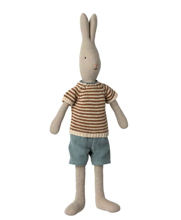 Maileg - Bunny Size 3, Knitted Shirt and Shorts