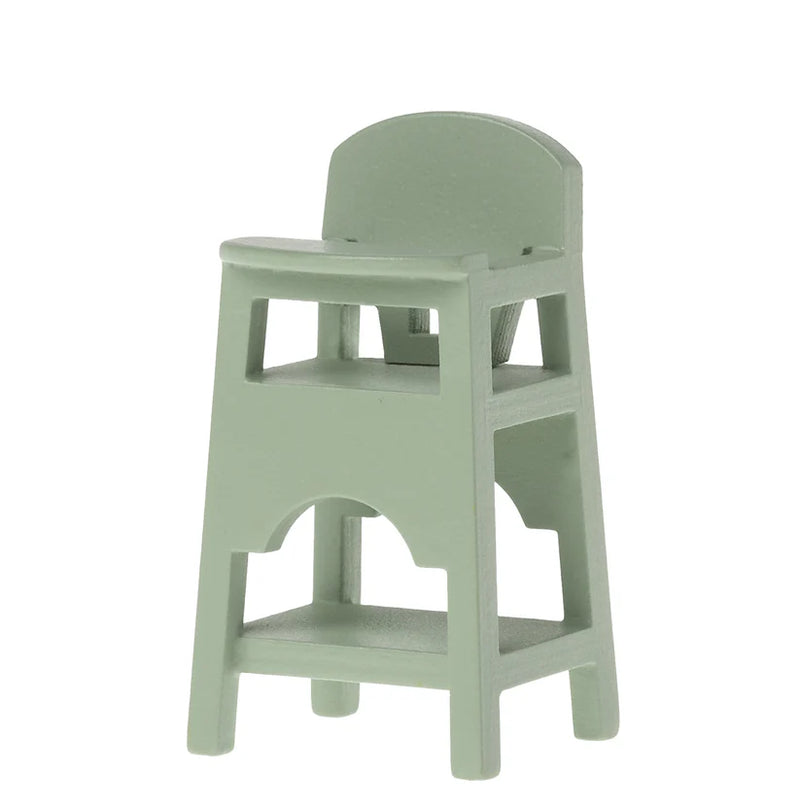 Maileg - High Chair Mouse, Mint