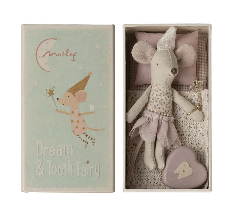 Maileg - Tooth Fairy Mouse Little Sister in Box